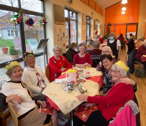 ACT Lunch club people in cafe